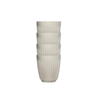 HUSKEE CUP NATURAL 4 PIECES (Without Lid)